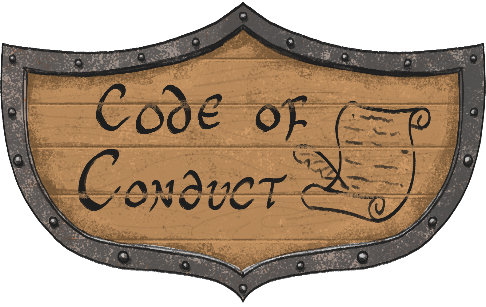 Code of Conduct sign
