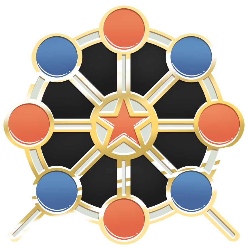 Fair flyer pin