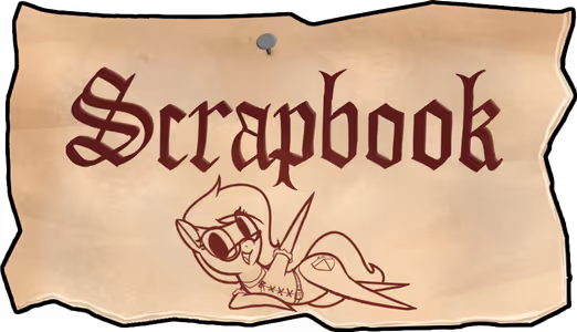 Scrapbook Sign