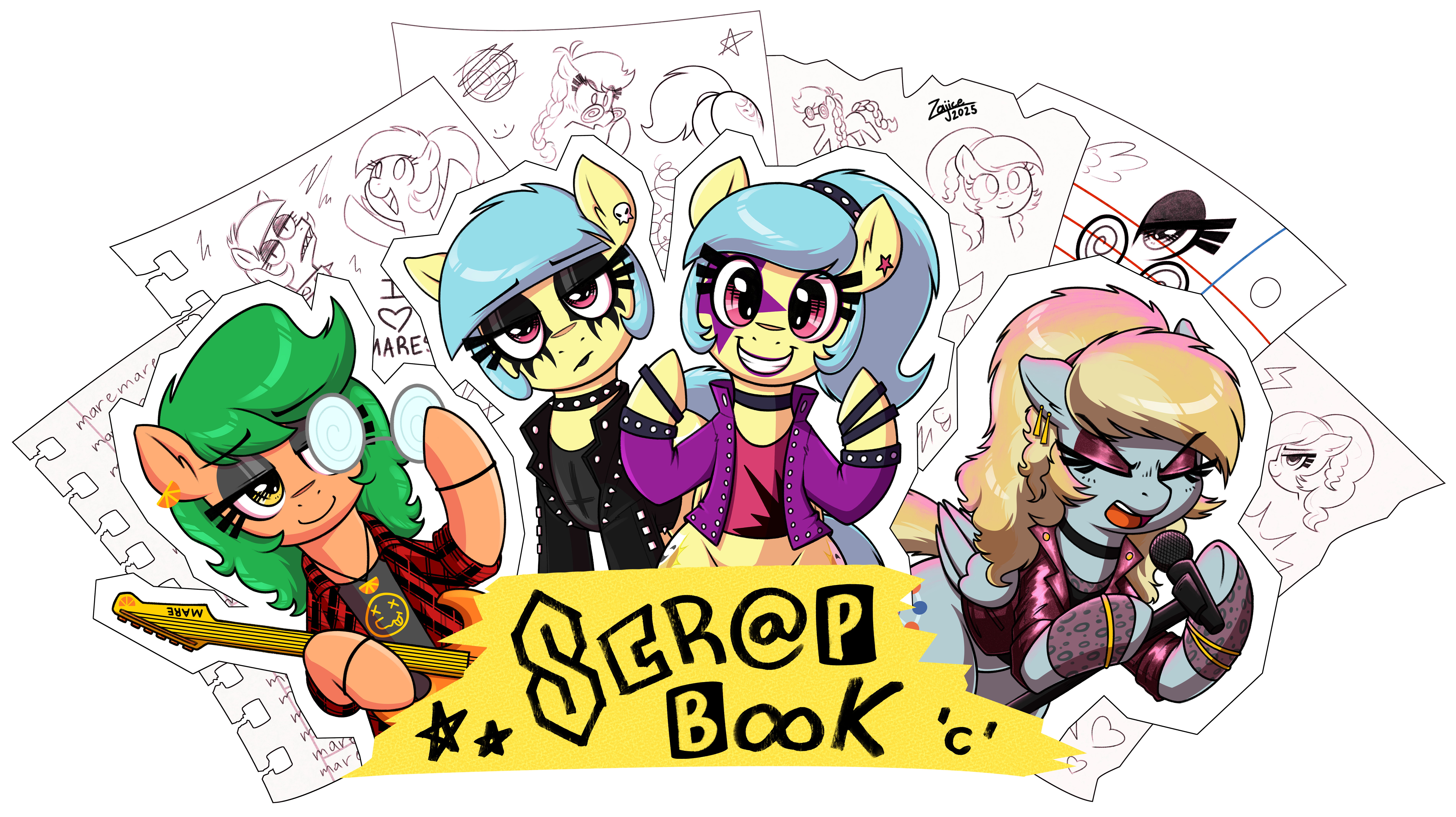 Scrapbook header