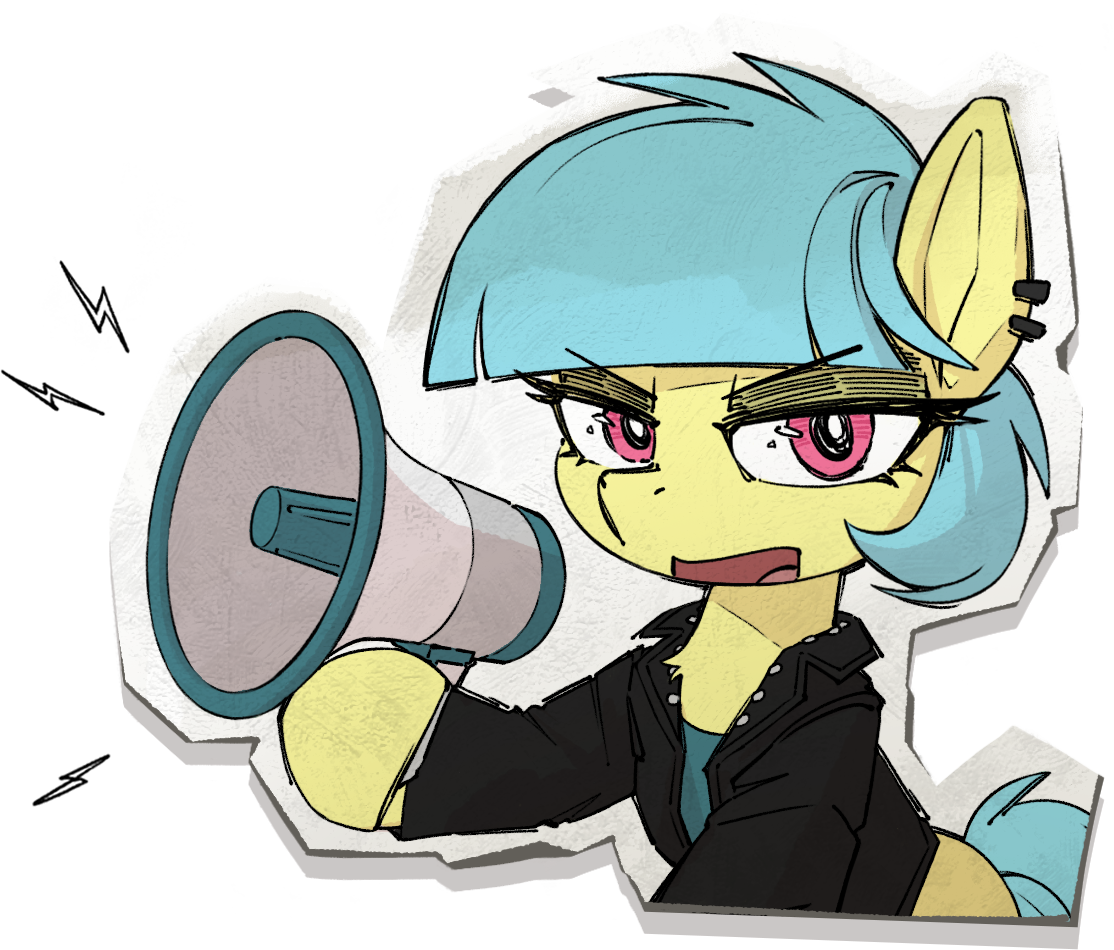 Soiree megaphone